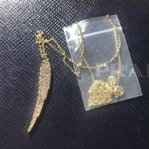 Victoria's Secret Wing Necklace Sometimes Naughty